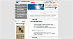Desktop Screenshot of carbongrafit.hu